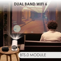 Krisons ZYTEL-003 Smart LED Projector 720p HD with Free 10W Bluetooth Speaker