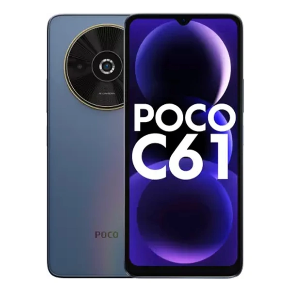 POCO 61 4GB RAM |64GB ROM (Ethereal Blue)