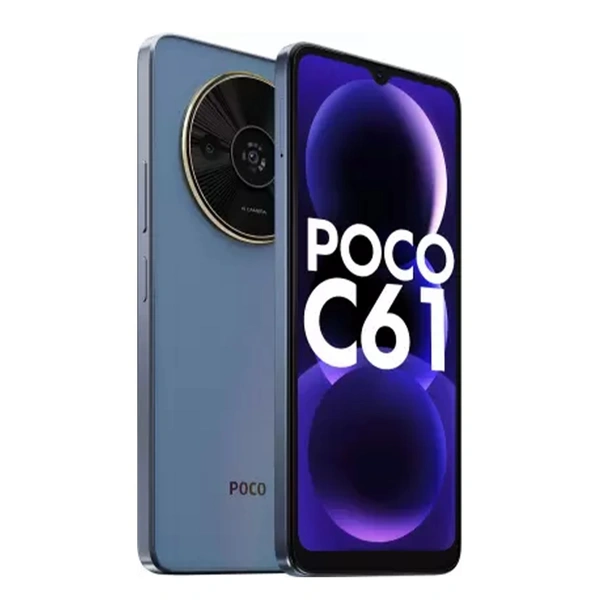 POCO 61 4GB RAM |64GB ROM (Ethereal Blue)