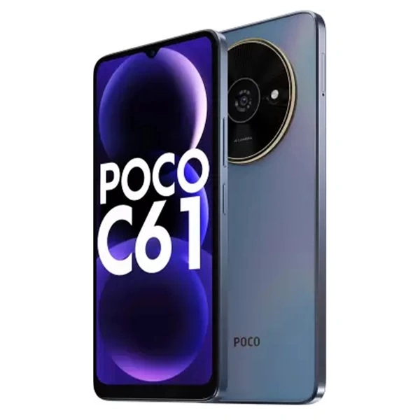 POCO 61 4GB RAM |64GB ROM (Ethereal Blue)