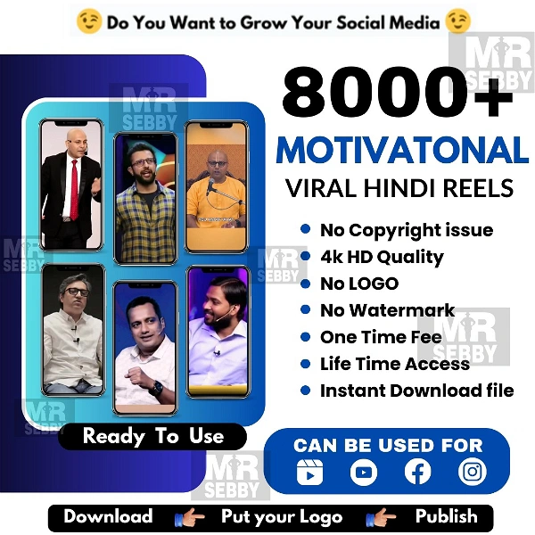 8000+ Motivational Videos Bundle