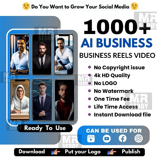 Ai Business 1000+ Reels Bundle Hindi