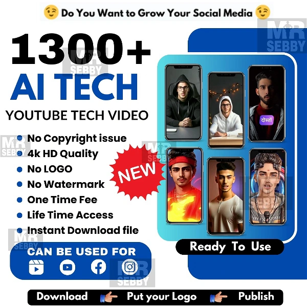 1300+ Ai Tech Reels Bundle