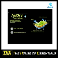 Raida Aqdry Waterproof Gloves - Black & Hi-Vig, M