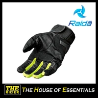 Raida Aqdry Waterproof Gloves - Black & Hi-Vig, M