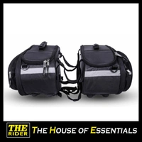 BBG Sports Saddle Bag - Black, 50Lt