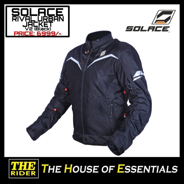 Solace Rival Urban V2 - Black Grey, L