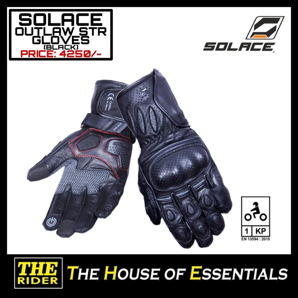 SOLACE Solace Outlaw STR  - Black, XL