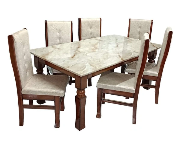 6 Seater Dining Table Set IS001 - Alto, 60"L*36"W*30"H