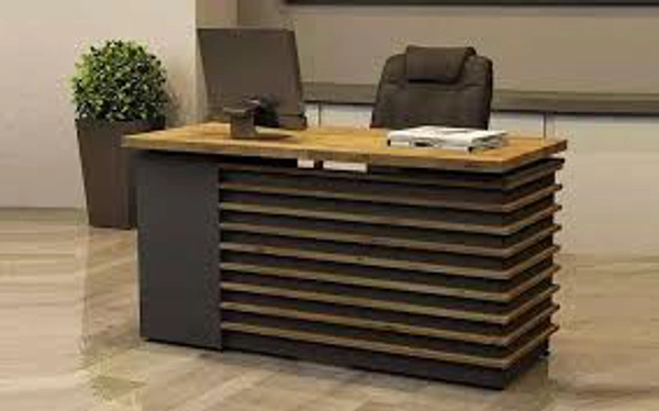 Office Reception  - Nutmeg Wood Finish, 7*2.6"