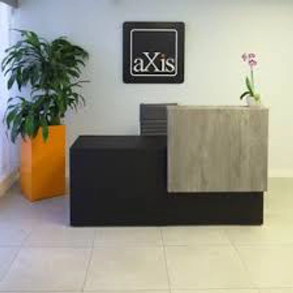 Office Reception  - Nutmeg Wood Finish, 7*2.6"