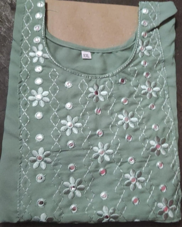 Trendy Top Kurta for Girls and Women - XL,XXL, Green