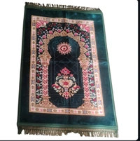JANNAT Jumbo Soft Janamaz Soft &Thick  Prayer Mat, (46X33inc) - Totem Pole