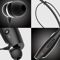 Bluetooth Headphones, Bluetooth Earphone, Wireless Headphones  - black , free 