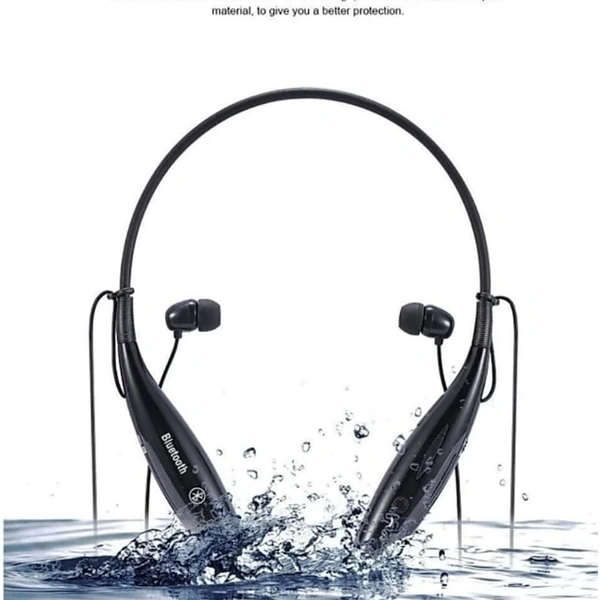 Bluetooth Headphones, Bluetooth Earphone, Wireless Headphones  - black , free 