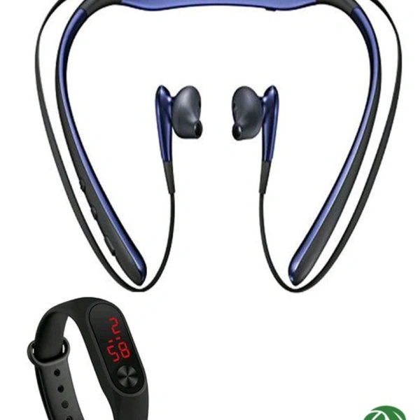Bluetooth Headphones, Bluetooth Earphone, Wireless Headphones  - black , free 