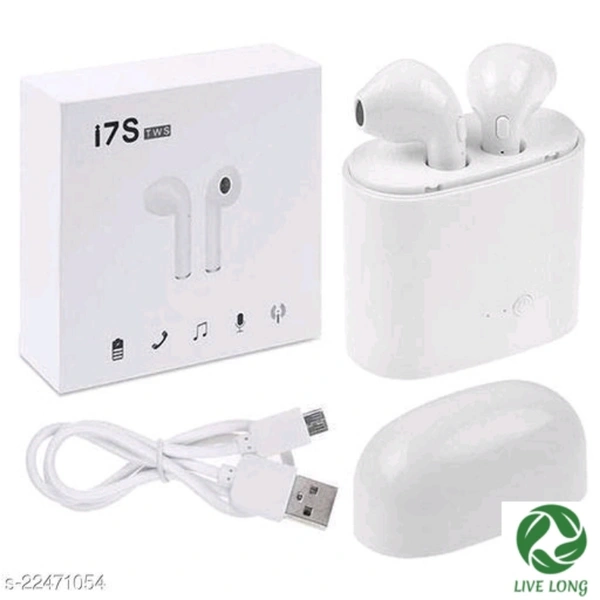 Bluetooth Headphones, Bluetooth Earphone, Wireless Headphones  - white, free