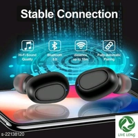 Bluetooth Headphones, Bluetooth Earphone, Wireless Headphones  - black 