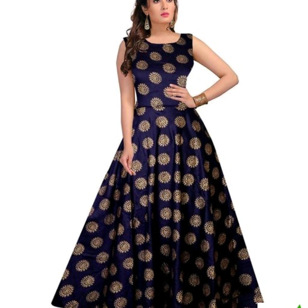 Printed Nevy Blue Reyon Kurtis For Women  - nevy blue , M, L, XL, XXL