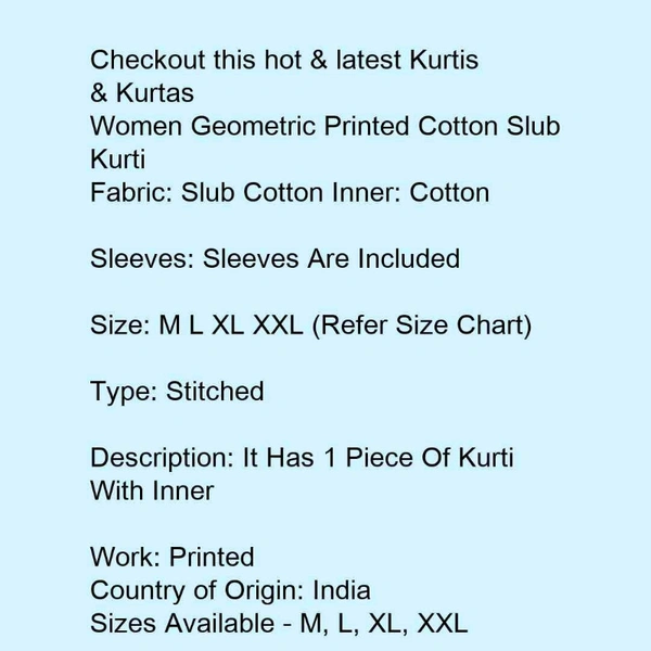Kurta For Women  - Pink n White , M, L, XL, XXL
