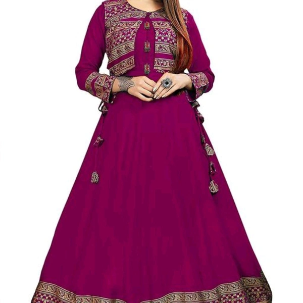 Kurtis For Women  - Red , M, L, XL, XXL, 