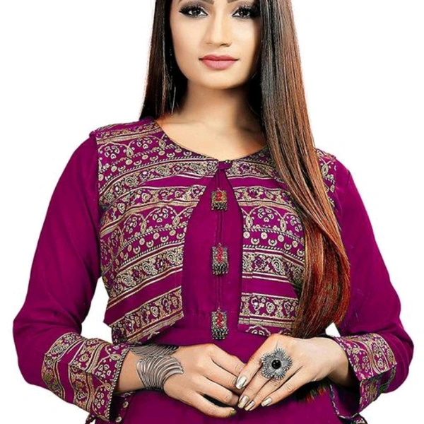 Kurtis For Women  - Red , M, L, XL, XXL, 
