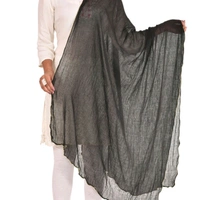 LIFE SPANS  Fancy Cotton Plain Dupatta 2 Mtr Cut (Set Of 7) - multi , 2 mtr cut