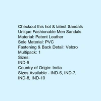 LIFE SPANS  Unique FaShionable Men Sandals - Gray n blue , 6 to 10