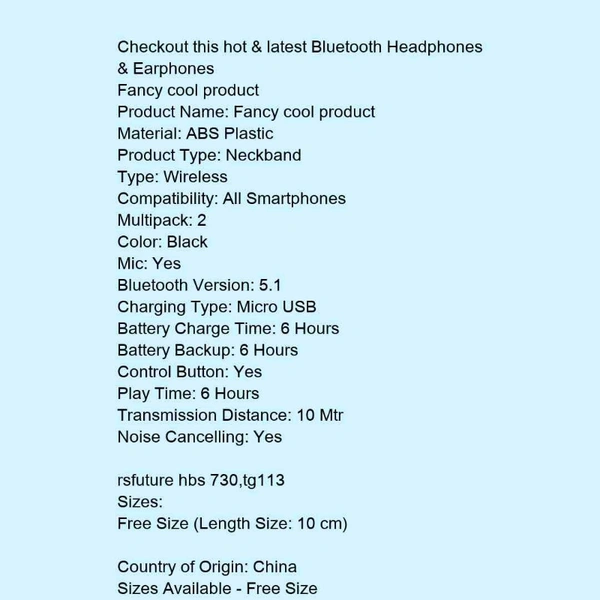 LIFE SPANS  Bluetooth Headphones, Bluetooth Earphone, Wireless Headphones ( Combo Pack ) - black , free