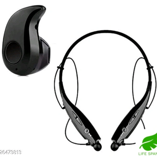 Bluetooth Headphones ( combo Pack)  - black 