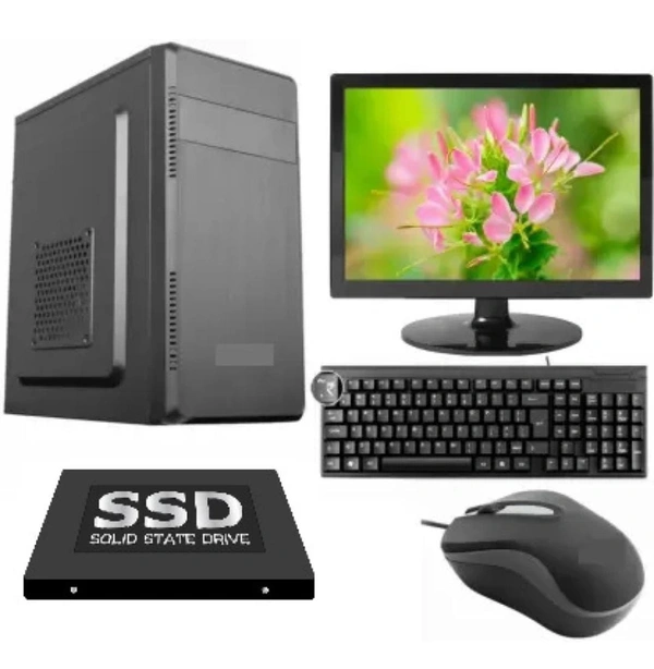 INTECHVISION Intel Core i5 (8 GB / 128 GB / Windows 11) Assembled Desktop Computer  (15.1 cm Display)