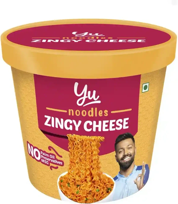 Yu Zingy Cheese Cup Noodles 80gm