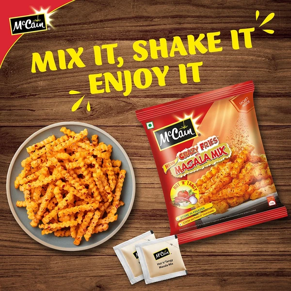 McCains Crazy Fries Hot & Tangy 400g