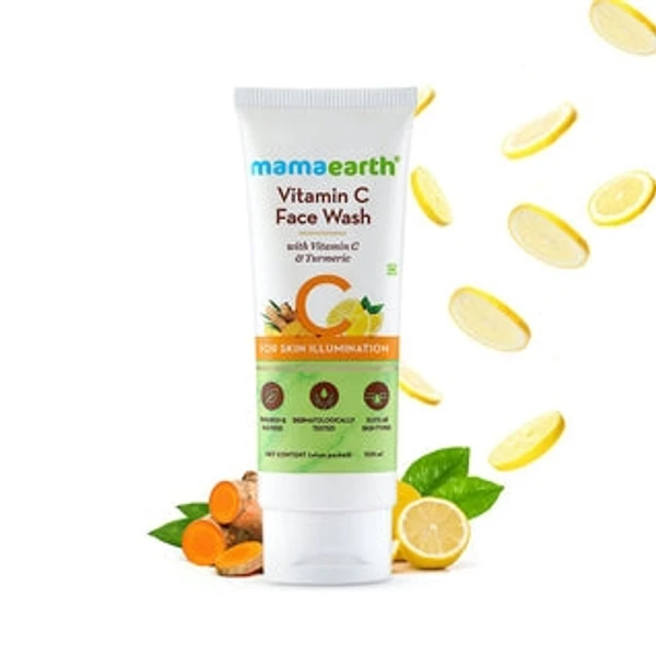 Mama Earth Vitamin C Facewash 50ml