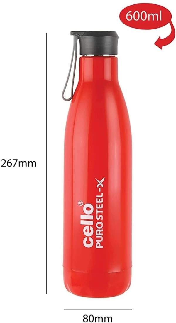 Cello Rover Steel Bottle 600ml