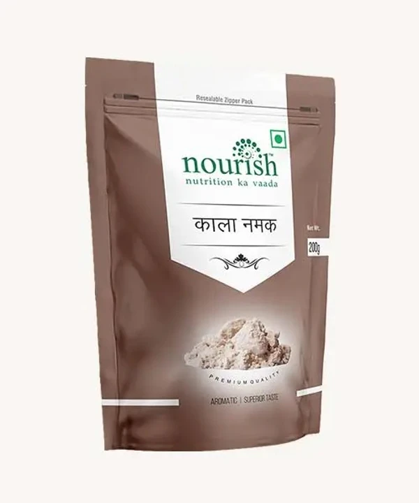 Nourish Black Salt 200gm - 200gm