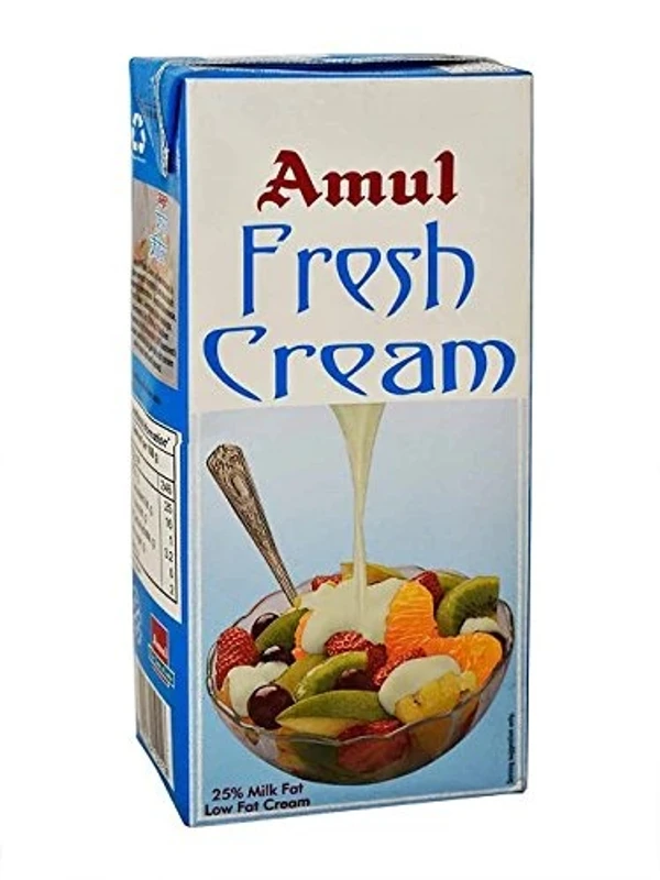 Amul Fresh Cream - 1lt