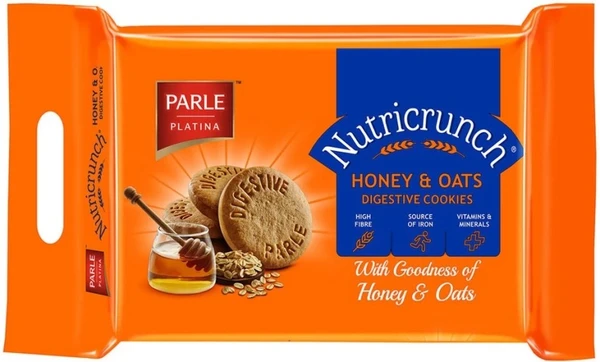 Parle Nutricrunch Honey Oats Biscuit 600gm