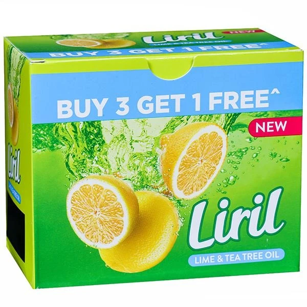Liril Soap Buy 3 Get 1 Free