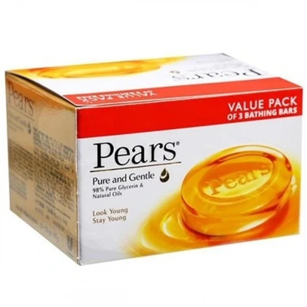 Pears Pure & Gentle 3x125g