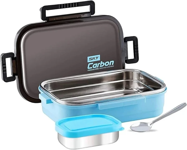 Sky Carbon Steel Lunchbox