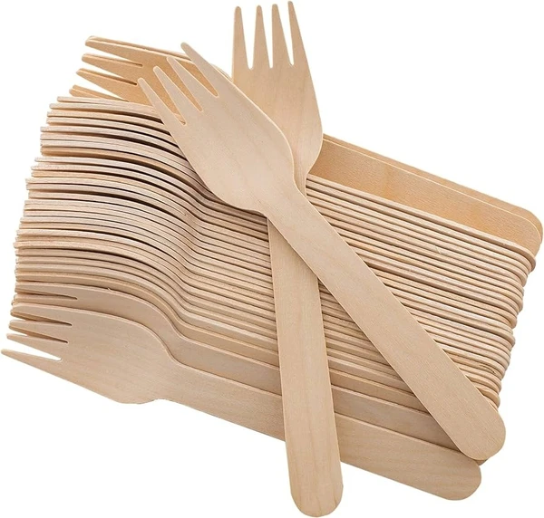 Disposable Wooden Forks 100N