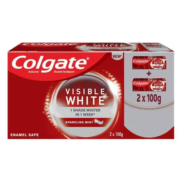 Colgate Visible White 2x100g