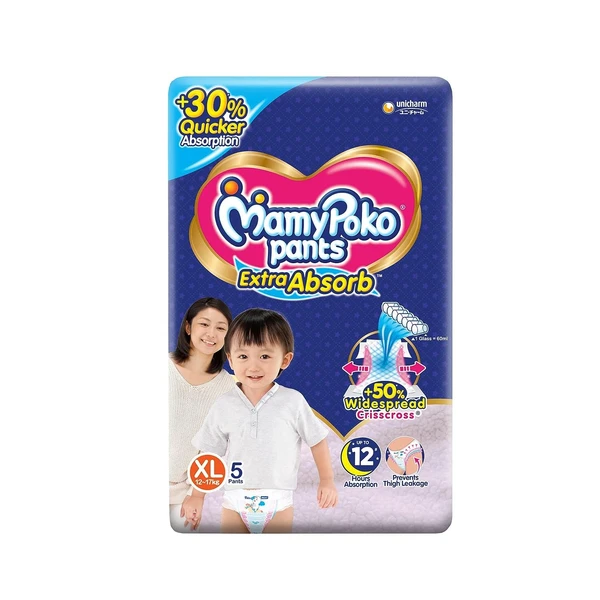 Mamy Poko XL - 5 diapers