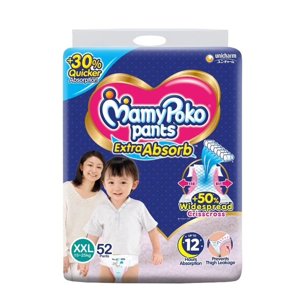 Mamy Poko XXL - 52 Diapers