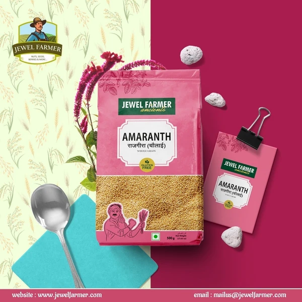 Jewel Farmer Amaranth Millet 500g (राजगीरा चौलाई)