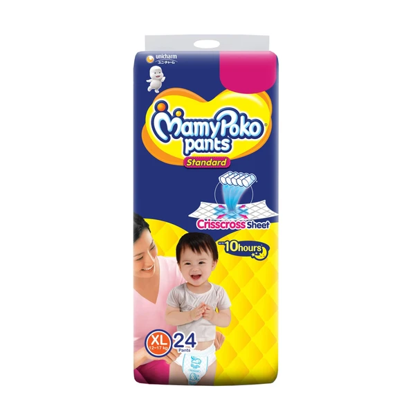 Mamy Poko XL Extra Large (Standard) - 24 Diapers
