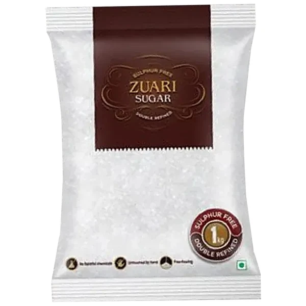 Zuari Sulphurless Sugar 5kg - 1kg