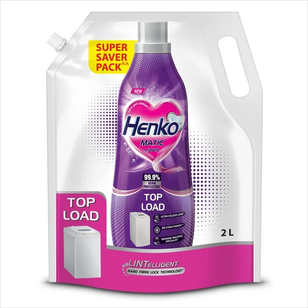 Henko Top Load Liquid 2lt