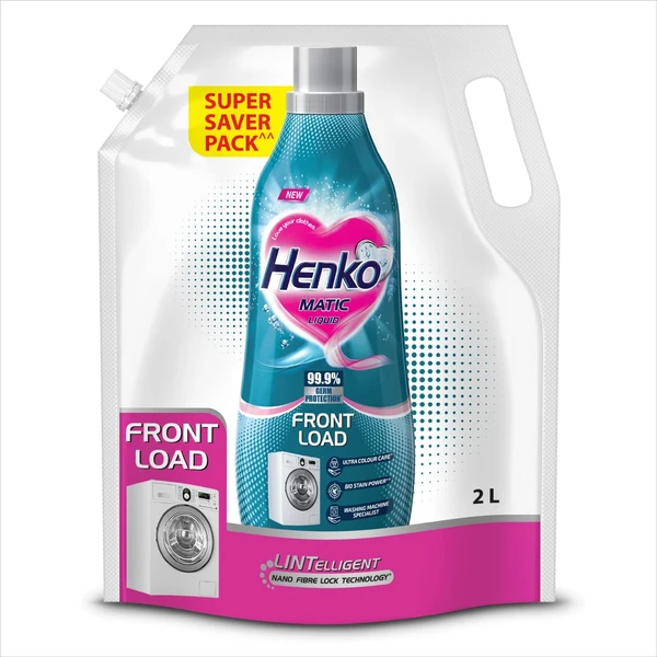 Henko Front Load Liquid 2lt Refill 